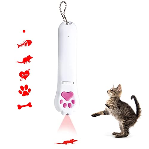 Juguetes interactivos para Gatos y Perros, Juguetes de Entrenamiento para Hacer Ejercicio, USB Recargable