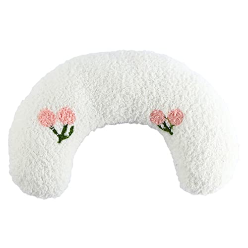 Juguetes para masticar perros en forma de U, almohada calmante para la dentición de cachorros, suave, resistente a mordeduras, para perros pequeños, ayuda para dormir