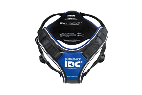 Julius-K9 IDC Longwalk Arnés de Perro, Tamaño XS, Azul-Gris (19LWH-GB-AMZ)