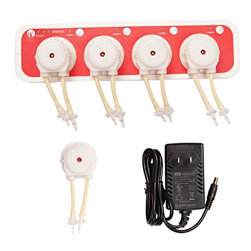 juqingshanghang1 Fish Tank Water Tank Accessories WI-FI Bomba dosificadora graduación automática de la Bomba peristáltica Bomba de infusión automática Máquina for Marina Reef Aquarium