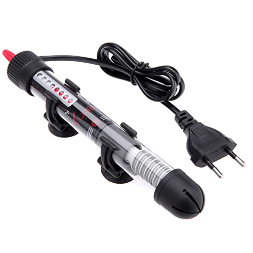 Kavolet Calentador Acuario 25W ,Calentador de Acuario Sumergible con termómetro y Ventosa, 220-240V