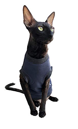 Kotomoda Ropa para Gatos Jefe Azul Oscuro (M)