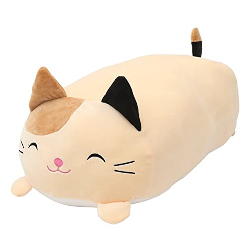 Lindo Gordito de peluche para gatos, gatito para mascotas, gatito, suave, gato para dormir, peluche para abrazar, almohada para gatos, regalos para pareja para niños y niñas