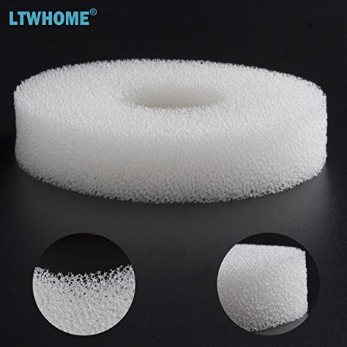 LTWHOME Anillos compatibles de espuma y carbono para kit de servicio Biorb (16 unidades)