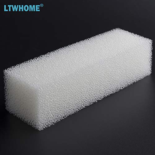 LTWHOME Design - Juego de esponjas para acuario compatibles con Ferplast Blumec 03, Bluclear 03 esponjas para filtro interno Bluwave (paquete de 3 juegos)