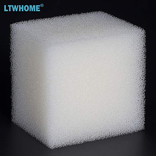 LTWHOME Design - Juego de esponjas para acuario compatibles con Ferplast Blumec 03, Bluclear 03 esponjas para filtro interno Bluwave (paquete de 3 juegos)
