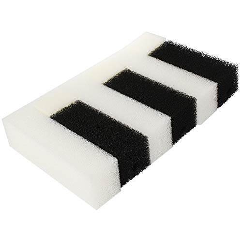 LTWHOME Design - Juego de esponjas para acuario compatibles con Ferplast Blumec 03, Bluclear 03 esponjas para filtro interno Bluwave (paquete de 3 juegos)