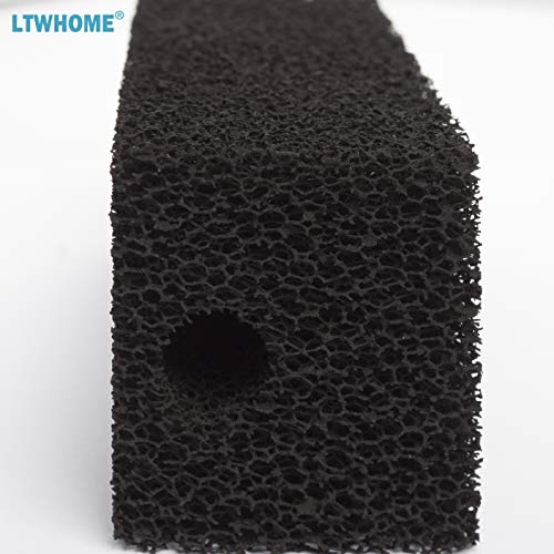 LTWHOME Design - Juego de esponjas para acuario compatibles con Ferplast Blumec 03, Bluclear 03 esponjas para filtro interno Bluwave (paquete de 3 juegos)