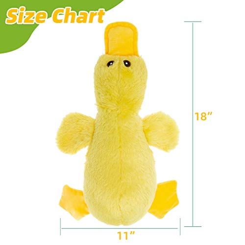 Mihachi Juguete de peluche para perros de tamaño mediano y grande