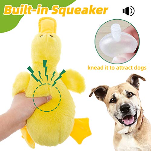Mihachi Juguete de peluche para perros de tamaño mediano y grande