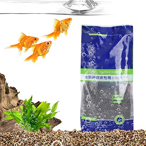 Mini Black Rocks Stone Decorativo, Piedra Natural Arena Acuario Grava DIY Plant Rock para Acuario, Pecera, Terrario, Jardinería (1000 g/Bolsa)