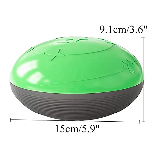 Mordedor Perro Perro Bola Pelota de Comida Lenta para Perros Mordedura de Perro Juguetes Pet Bola de Juego Green