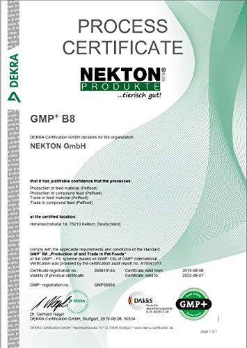 Nekton Vitaminpräparat con Farbintensivierung para Las áreas Rojas en el Gefieder