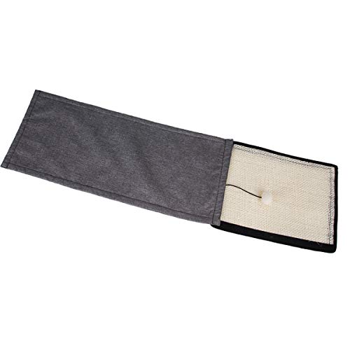 Nicoone Tabla de rascar para gatos, alfombra de sisal natural para gatos, alfombrilla para rascador de gato, tapete de molienda de garras para muebles, protectores de arañazos para sofá, silla