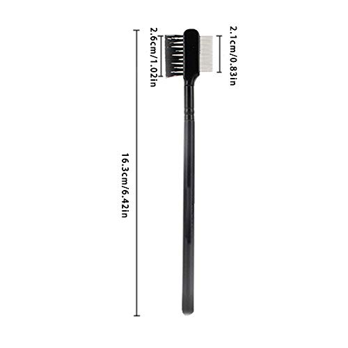 Obelunrp Pet OJE TEP Chop Met TEAGE MIANDO MANZA Remover PEBE Cepillo de Aseo de Ojos de Doble Cara para un Perro de Gato pequeño quitando la Corteza mucose