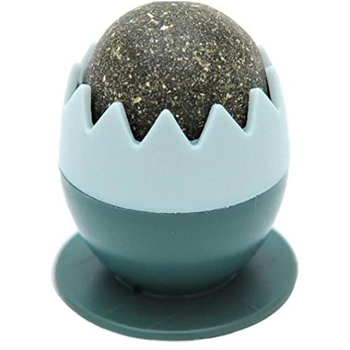 Onsinic 1 Unid Natural Sano Catnip Molar Masticar Juguetes Snack Alimento Juguete Bolas Dientes Limpieza para Kitten Limpieza Dientes