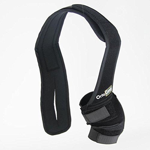 Ortocanis - Protector de Codo para Perros con artrosis, Lesiones, hygromas, Bursitis - 4 Tallas - Color Negro (L - Izquierdo)