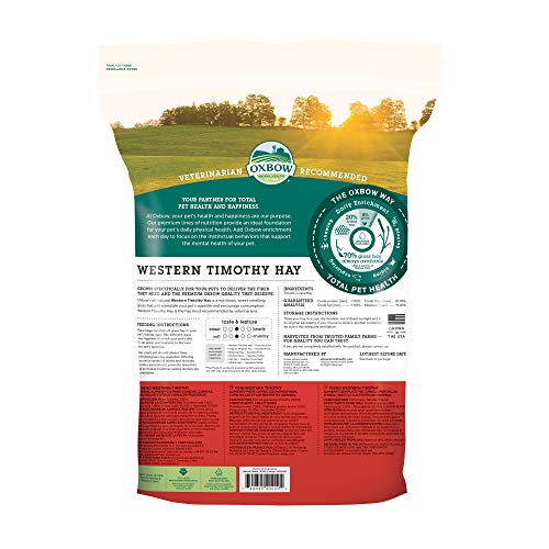Oxbow Western Timothy Hay - 2.55 kg