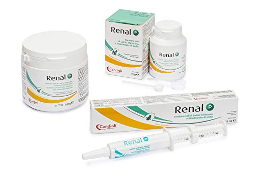 P renales alimentos complementarios para perros y gatos Alimentos Suplemento 240g Uso Veterinario