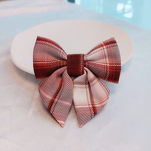 PAWHITS 2 piezas de perro gato a cuadros pajarita collar para mascotas lindo collar correa para el cuello suministros de traje de mascota estilo ajustable A