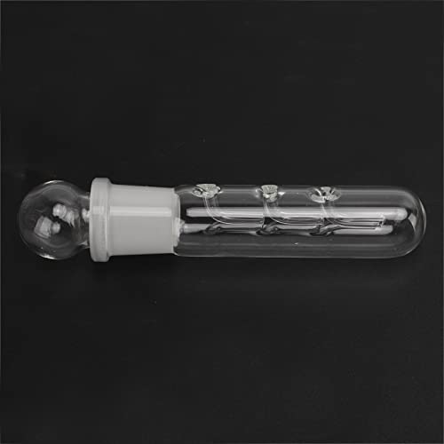 PLYE Trampa de Planaria, Tubo de Trampa de Sanguijuela Planaria de Vidrio Transparente Fácil de Limpiar para Camarones Enanos para Camarones Rojos de para Camarones Cereza(Receptor de 3 Hoyos)