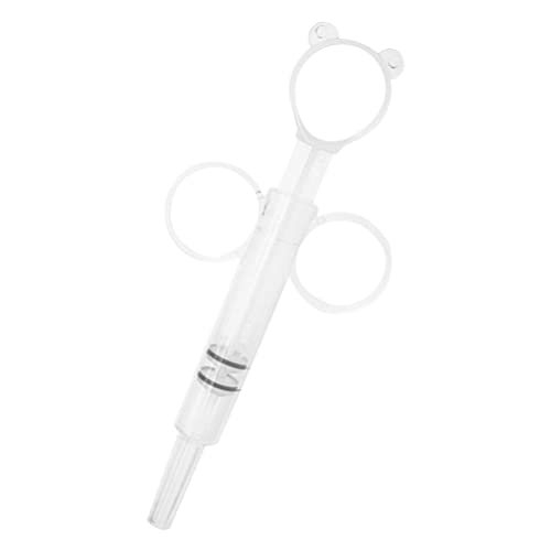 POPETPOP 3 Unids Medicamentos para Mascotas Jeringas Jeringas Orales Piller Pistola Pistola Píldora Tiradores Gato Cato Medicina Dispensadores Gato Tableta Punta Jeringas