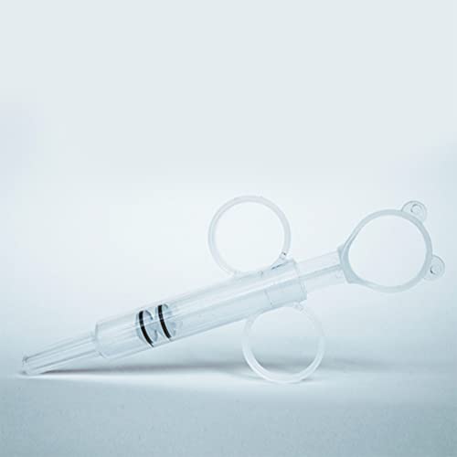 POPETPOP 3 Unids Medicamentos para Mascotas Jeringas Jeringas Orales Piller Pistola Pistola Píldora Tiradores Gato Cato Medicina Dispensadores Gato Tableta Punta Jeringas