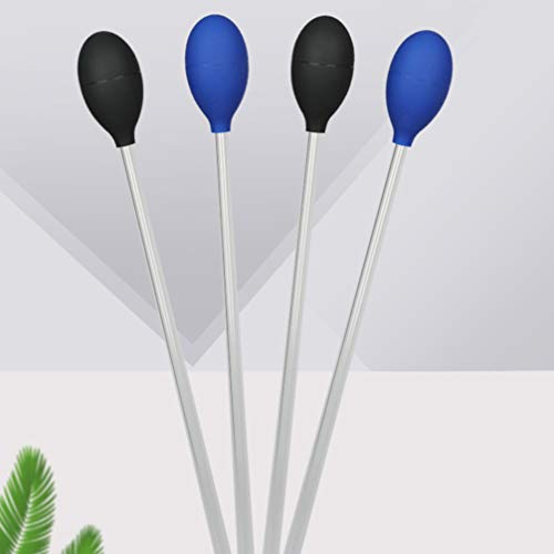 POPETPOP Alimentador de Coral Alimentador de Pipeta Largo Acrílico Arrecife Marino Coral Acuario Fertilizante Líquido Alimentador Azul 35Cm