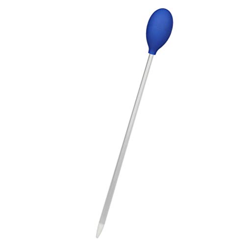 POPETPOP Alimentador de Coral Alimentador de Pipeta Largo Acrílico Arrecife Marino Coral Acuario Fertilizante Líquido Alimentador Azul 35Cm
