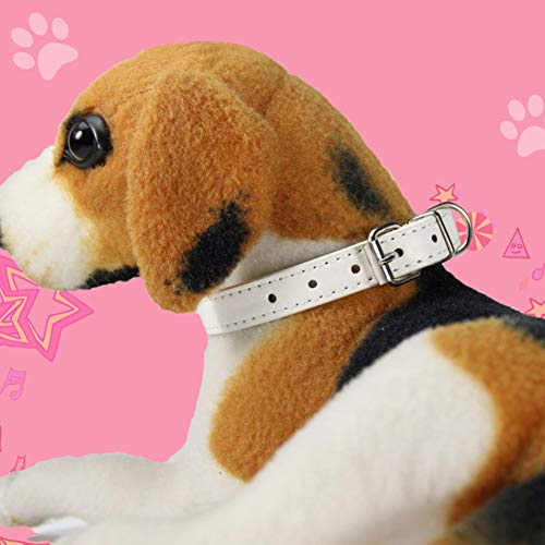 ppactvo Collars Perro Collars De Perro Collares para Perros Collares de Perro de Cuero Pequeño Cachorro. Collares para Perros Grandes Pequeño Collar de Perro Small,Pink