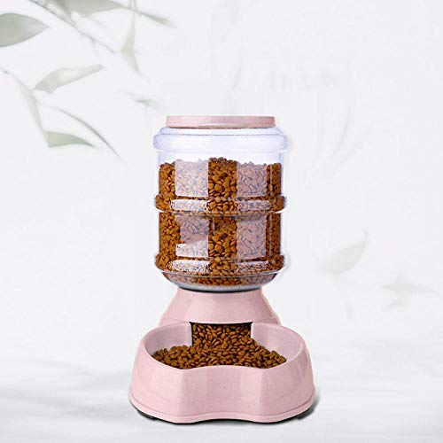 Promworld Fuente de Agua Automática para Perros Gatos y Mascotas,Alimentador automático para Mascotas Bebedero-Bebedero Verde,Cuenco Accesorio Dispensador para Mascotas