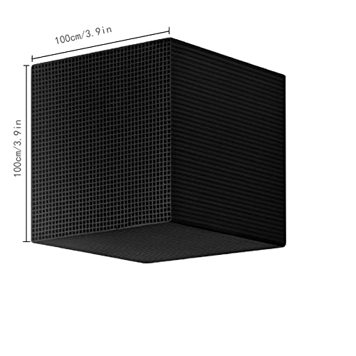 Purificación de agua, Cubo de Carbón Activado Nano Filtro de Purificación de Agua para Acuario de Agua Tanque de Peces (A)