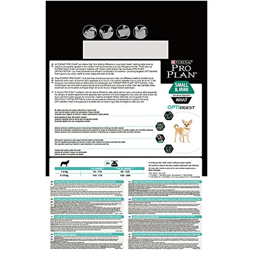Purina Pro Plan Perro Small Y Mini con Optidigest Cordero 3 kg (Paquete de 1)