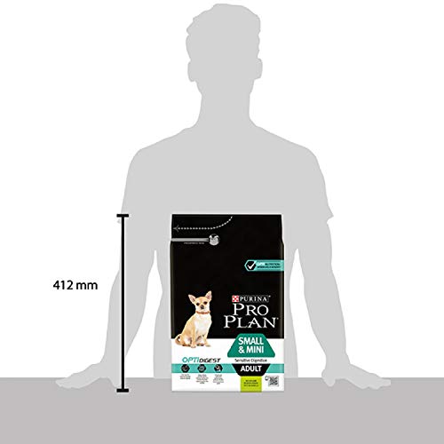 Purina Pro Plan Perro Small Y Mini con Optidigest Cordero 3 kg (Paquete de 1)