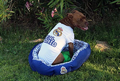 Real Madrid SH-01XXS-RM Camiseta para Perro, Talla XXS