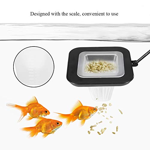Redxiao~ Alimentador de Peces Embudo de Gusano Rojo, alimentador de pecera, para peceras, Mascotas, Animales de Acuario