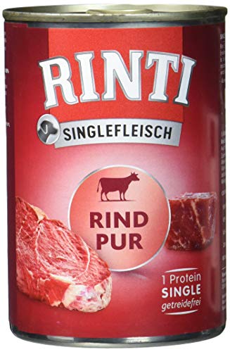 RINTI Carne única Vacuno, 12 x 400 g.