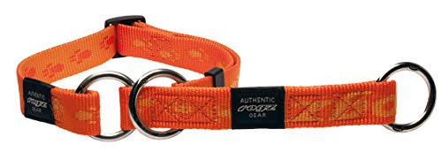 Rogz HBC23-D Alpinist - Collar/Cuerno de mattero, Talla M, Color Naranja
