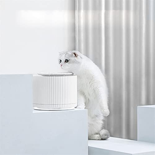 RZZSJ Fuente automática para gatos, bebedero inteligente para mascotas, alimentador de agua para gatos, bebedero para cachorros, cuenco para beber de 24 horas, filtros de ciclo de 360 grados, silencio