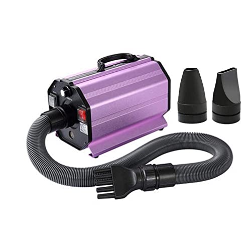 Secador de Pelo para Mascotas Máquina de soplado de Pelo de Perro Máquina de soplado de Agua, Adecuado para Perros y Gatos Grandes y medianos, 2200W Power Mute Antiscalding Velocidad continu