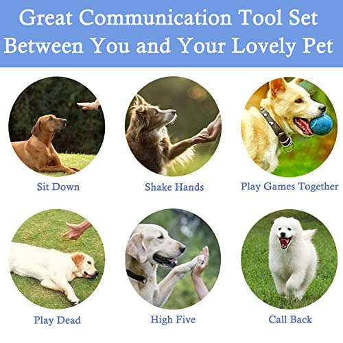 Silbato y Clicker para Perros, Silbato para Entrenamiento Perros con Acollador - Alta Frecuencia, para Antiladridos y Adiestramiento de Perros