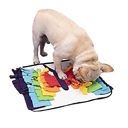 Skyeye. Alfombra para perros sin olfatar, manta adictiva para perros, sin sustancias nocivas, juguete inteligente para perros, alfombrilla de alimentación para gatos, cachorros