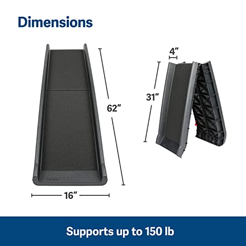 Solvit - Rampa plegable para mascotas PetSafe UltraLite, compacta y ligera