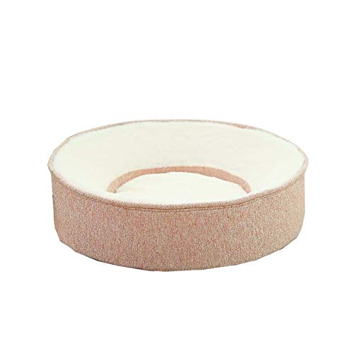 SXDY Cama Redonda para Mascotas, Cama Relajante para Perros, Alivia la ansiedad, Abrazos cálidos, Reduce el Dolor Articular y Muscular Durante el sueño, para Otras Mascotas como Gatos y Perros