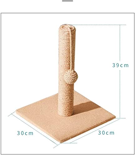 Tabla de rascar para gatos Gato rasguño poste para gatito, naturaleza sisal cat marco de montaje de montaje de trepador Torre de árbol para gato Play Tower Activity Center Postes rascadores para gatos
