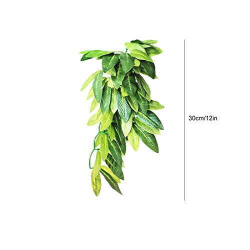 tanbea-ES Plantas Acuáticas Artificiales Caja De Alimentación Acuario Pecera Plantas Acuáticas Decoración del Hogar del Acuario Astonishing