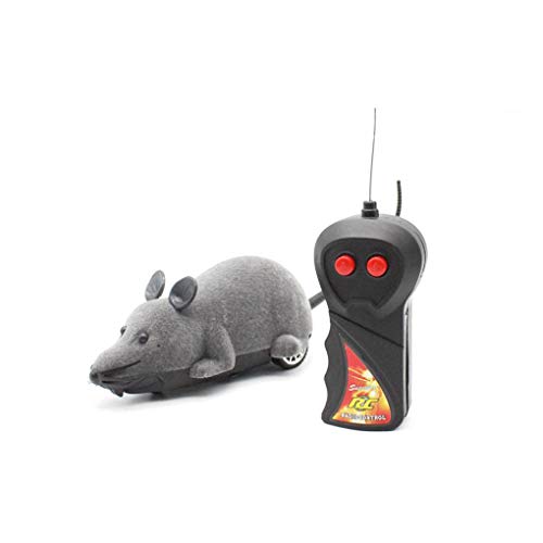 teng hong hui Ratón de Control Remoto inalámbrico de plástico Rata graco Movimiento Ratones Jugando Gatos Juguetes
