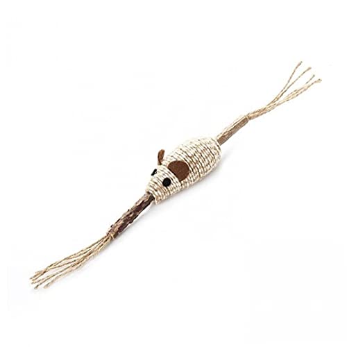 TOSSPER 1pc Gato Y Gatito Juguete del Chew Hierba Gatera Molar Gato Hueso De Juguete Palillo Dental Cuidado del Gato De Limpieza Extracción De Muelas del Gato Juguete para Mascotas Tártaro