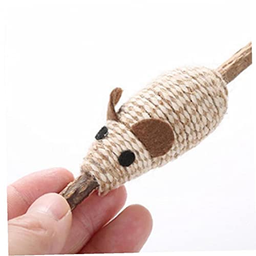 TOSSPER 1pc Gato Y Gatito Juguete del Chew Hierba Gatera Molar Gato Hueso De Juguete Palillo Dental Cuidado del Gato De Limpieza Extracción De Muelas del Gato Juguete para Mascotas Tártaro