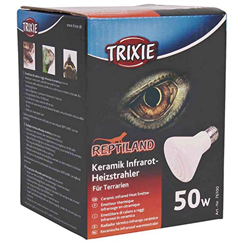 TRIXIE Lámpara Cerámica Calentadora con Infrarrojos para Reptiles